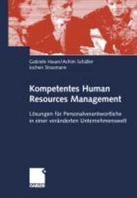 Cover: 9783409118149 | Kompetentes Human Resources Management | Gabriele Hauer (u. a.) | Buch