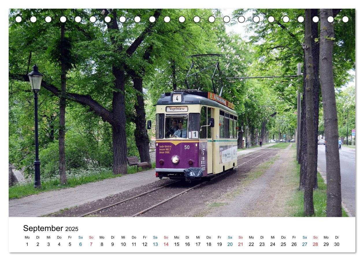 Bild: 9783435495429 | Naumburgs historische Straßenbahn (Tischkalender 2025 DIN A5 quer),...