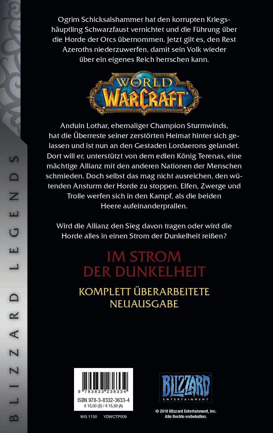 Rückseite: 9783833236334 | World of Warcraft: Im Strom der Dunkelheit | Blizzard Legends | Buch