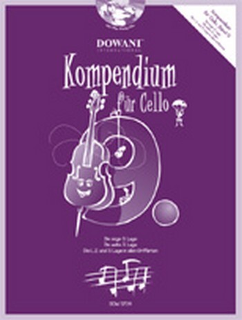 Cover: 9783905477313 | Kompendium Band 9 (+CD) für Violoncello | Josef Hofer | Kompendium