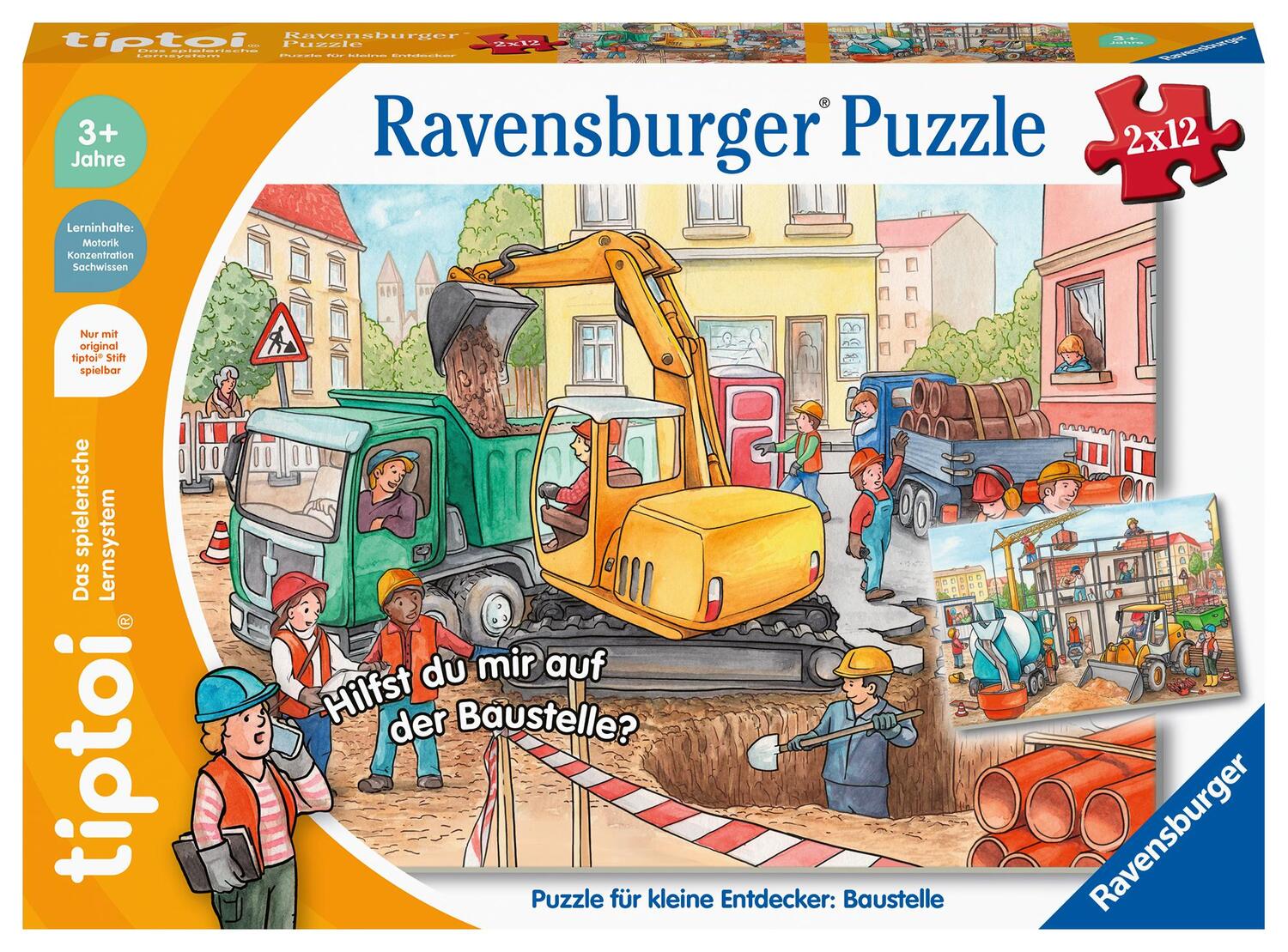 Cover: 4005556001378 | Ravensburger tiptoi Puzzle 00137 Puzzle für kleine Entdecker:...