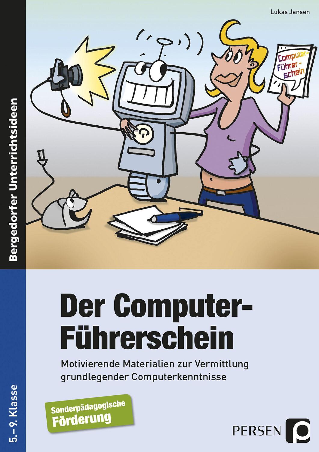 Cover: 9783403233688 | Der Computer-Führerschein - SoPäd Förderung | Lukas Jansen | Buch