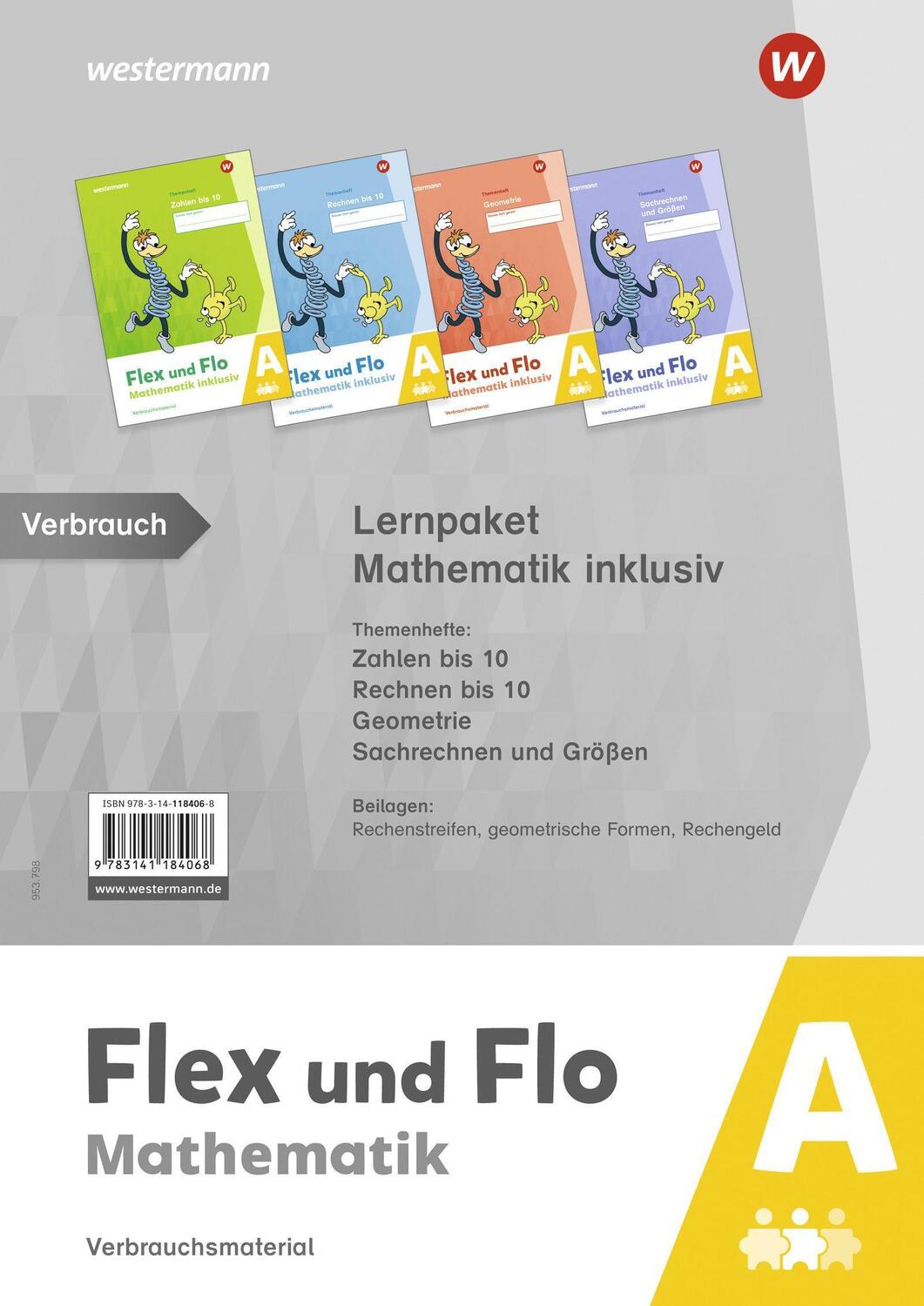 Cover: 9783141184068 | Flex und Flo - Mathematik inklusiv. Paket A | Ausgabe 2021 | Stück