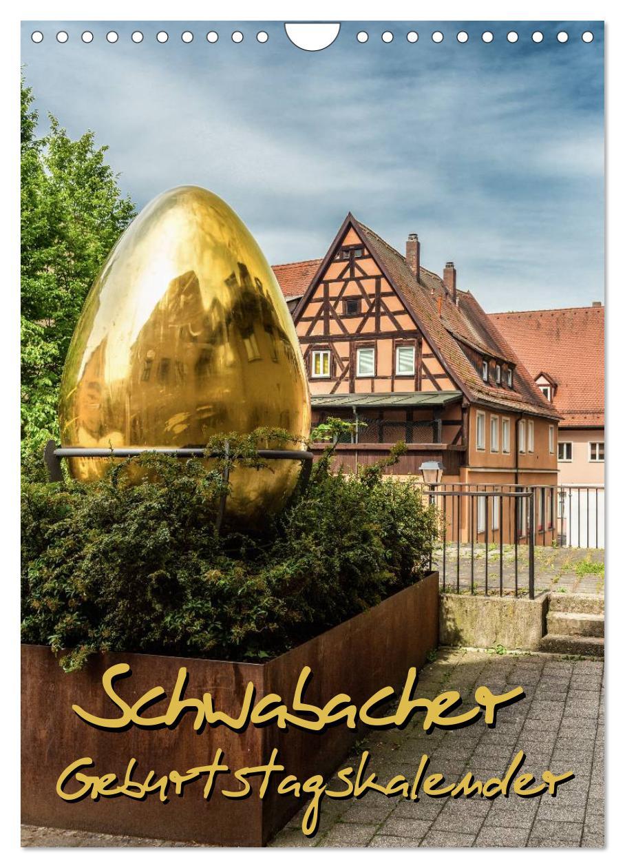 Cover: 9783457042618 | Schwabach Geburtstagskalender (Wandkalender 2025 DIN A4 hoch),...