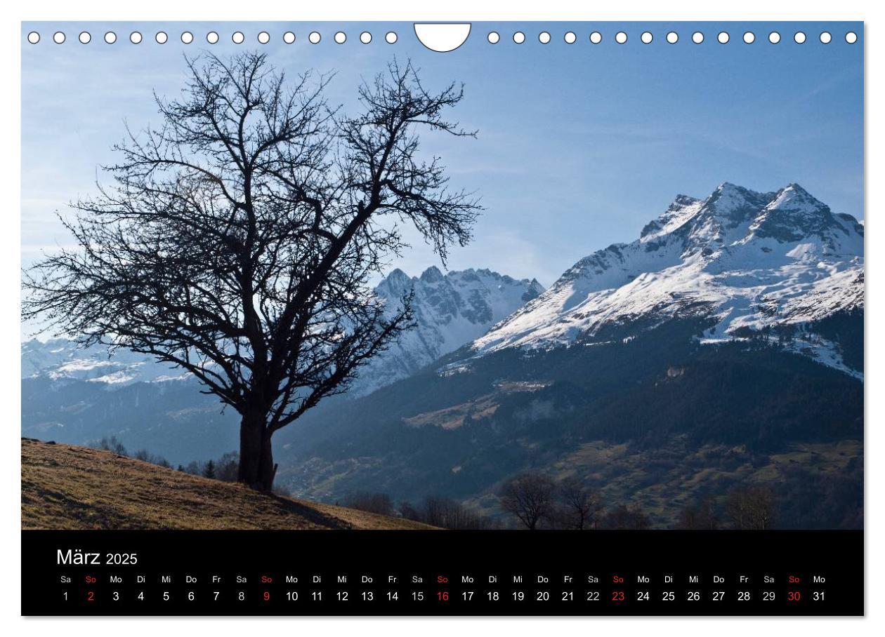 Bild: 9783435815890 | Graubünden - Die schönsten Bilder (Wandkalender 2025 DIN A4 quer),...