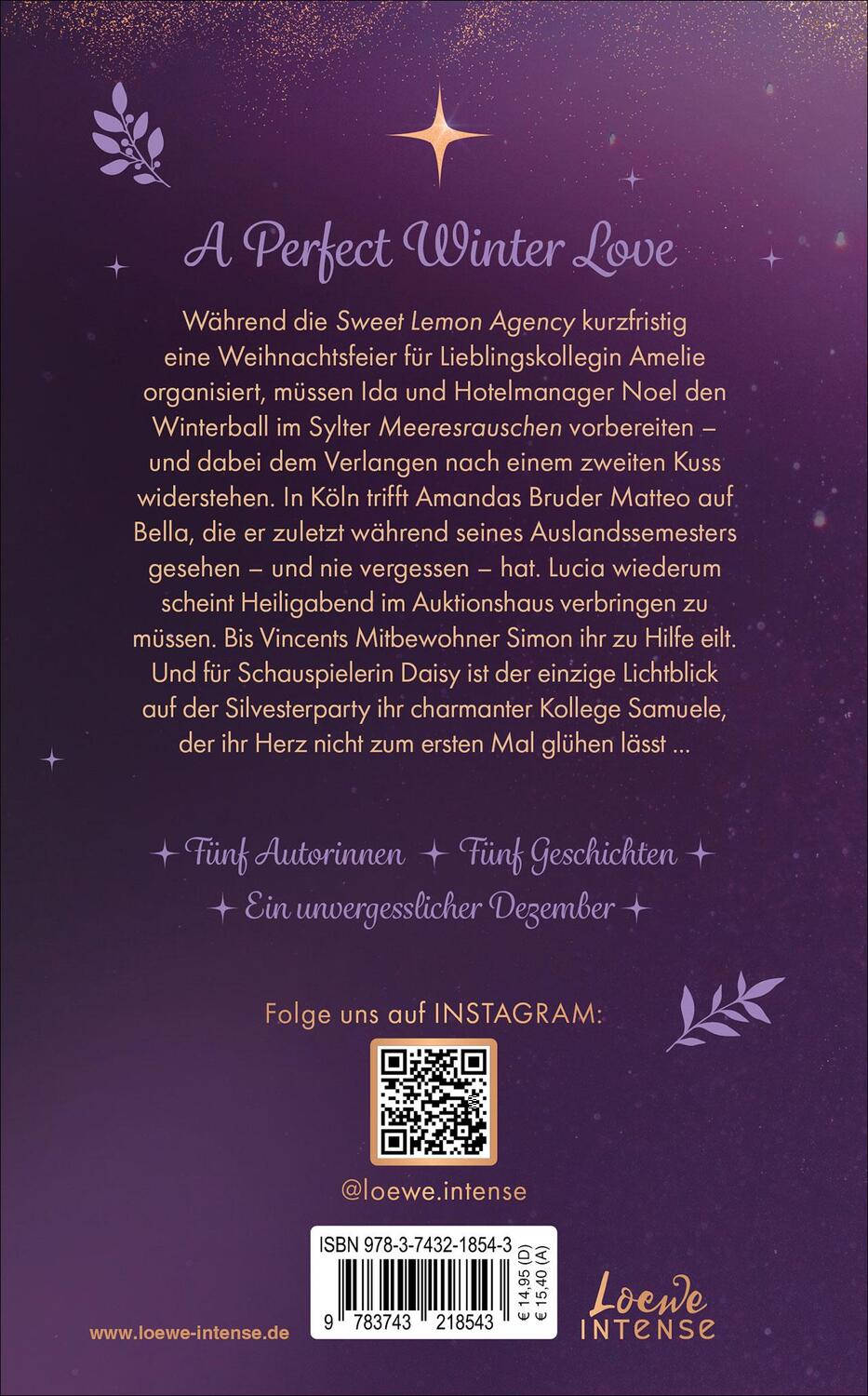 Rückseite: 9783743218543 | Magical Winter Nights | Franka Neubauer (u. a.) | Taschenbuch | 272 S.