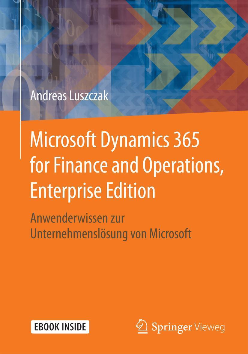 Cover: 9783658197995 | Microsoft Dynamics 365 for Finance and Operations, Enterprise Edition