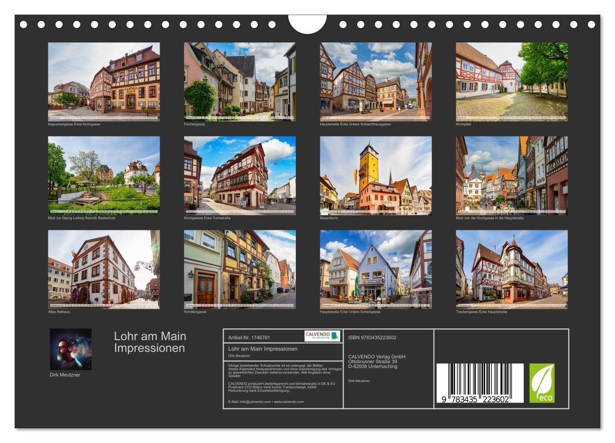 Bild: 9783435223602 | Lohr am Main Impressionen (Wandkalender 2025 DIN A4 quer), CALVENDO...