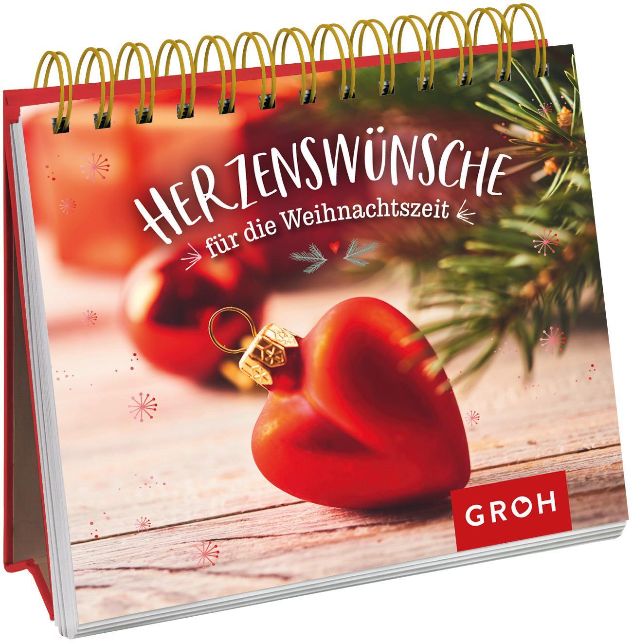Cover: 9783848501090 | Herzenswünsche für die Weihnachtszeit | Groh Verlag | Taschenbuch