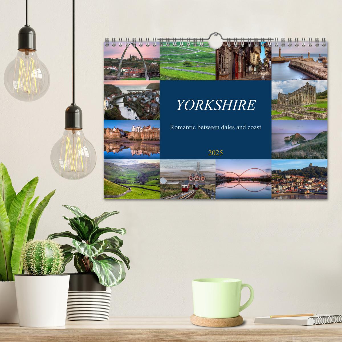 Bild: 9781325835959 | Yorkshire - Romantic between dales and coast (Wall Calendar 2025...