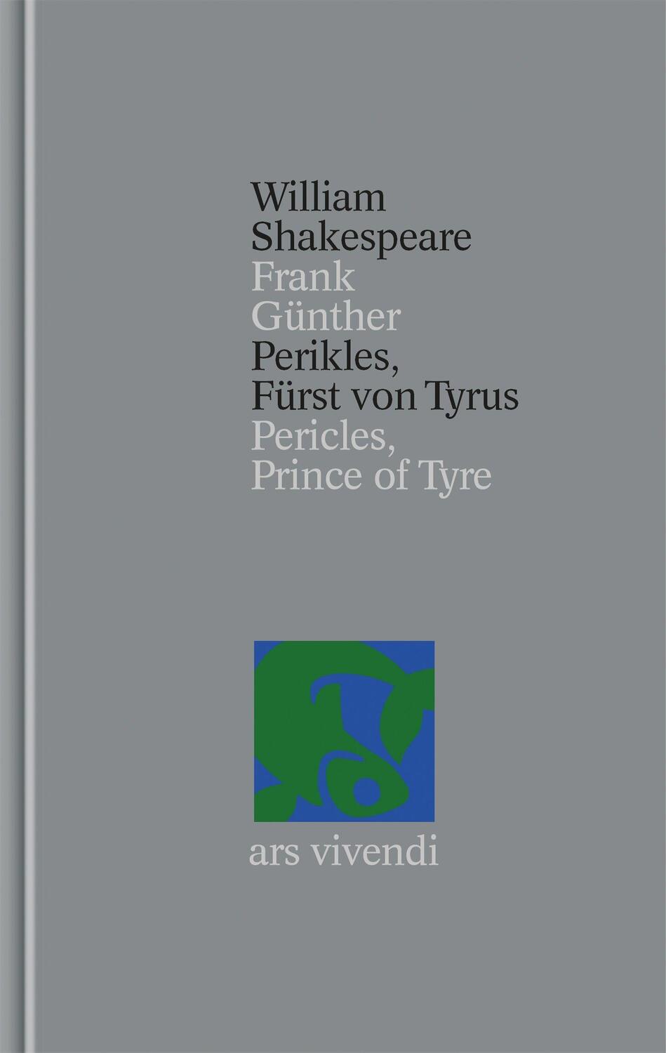 Cover: 9783897161900 | Perikles - Fürst von Tyrus | Band 35 | William Shakespeare (u. a.)
