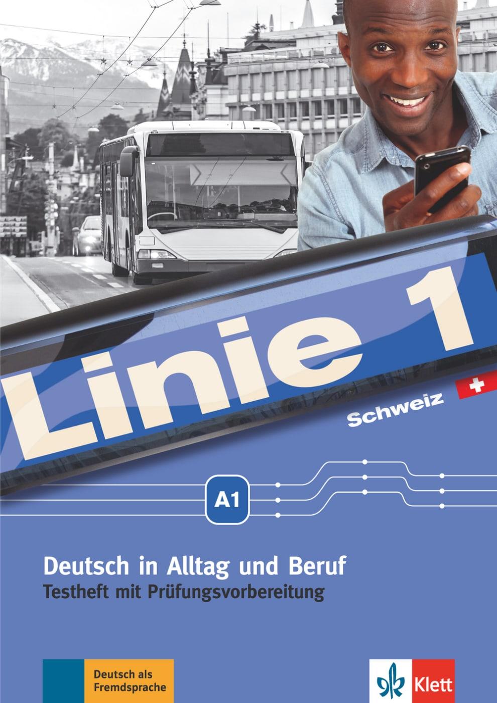 Cover: 9783126070256 | Linie 1 - Testheft mit Prüfungsvorbereitung A1 mit Audio-CD | Buch