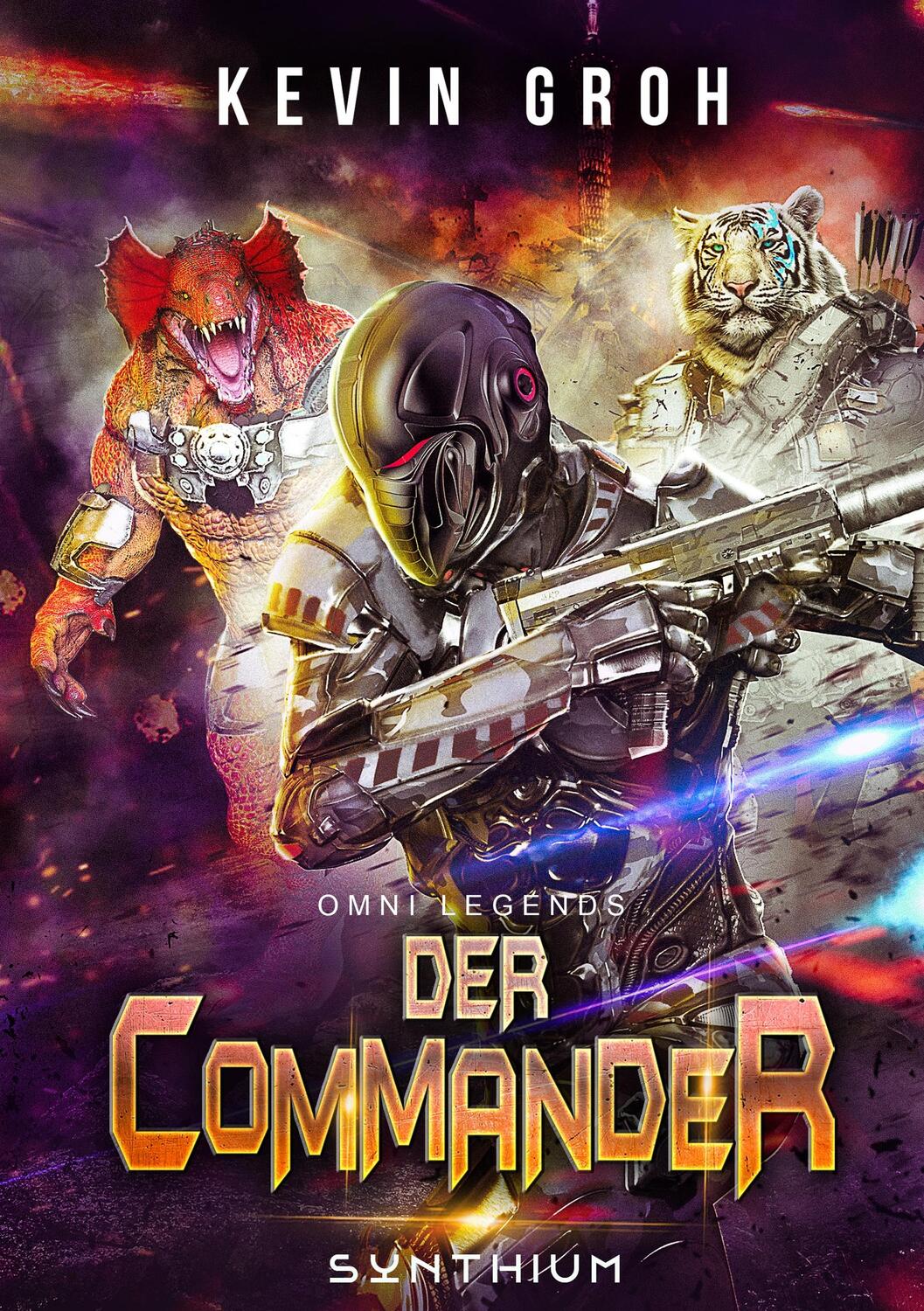 Cover: 9783746049533 | Omni Legends - Der Commander | Synthium | Kevin Groh | Taschenbuch