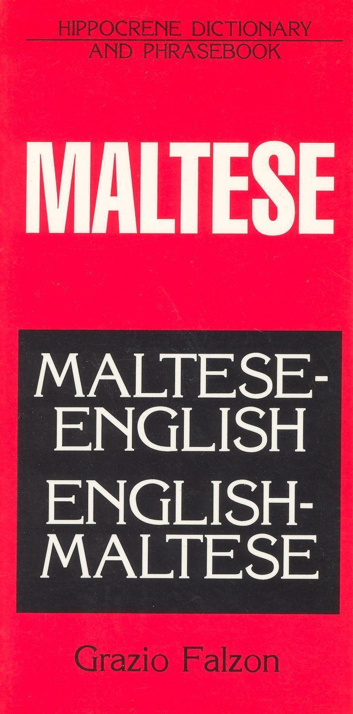 Cover: 9780781805650 | Maltese-English/English-Maltese Dictionary and Phrasebook | Falzon