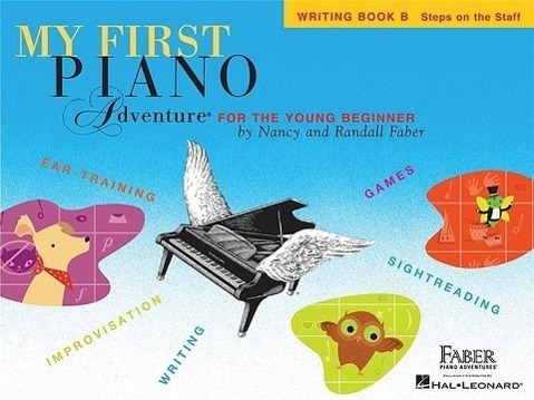 Cover: 9781616776220 | My First Piano Adventure, Writing Book B, Steps on the Staff: For...