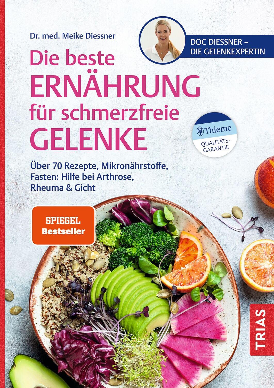 Cover: 9783432118116 | Die beste Ernährung für schmerzfreie Gelenke | Meike Diessner | Buch