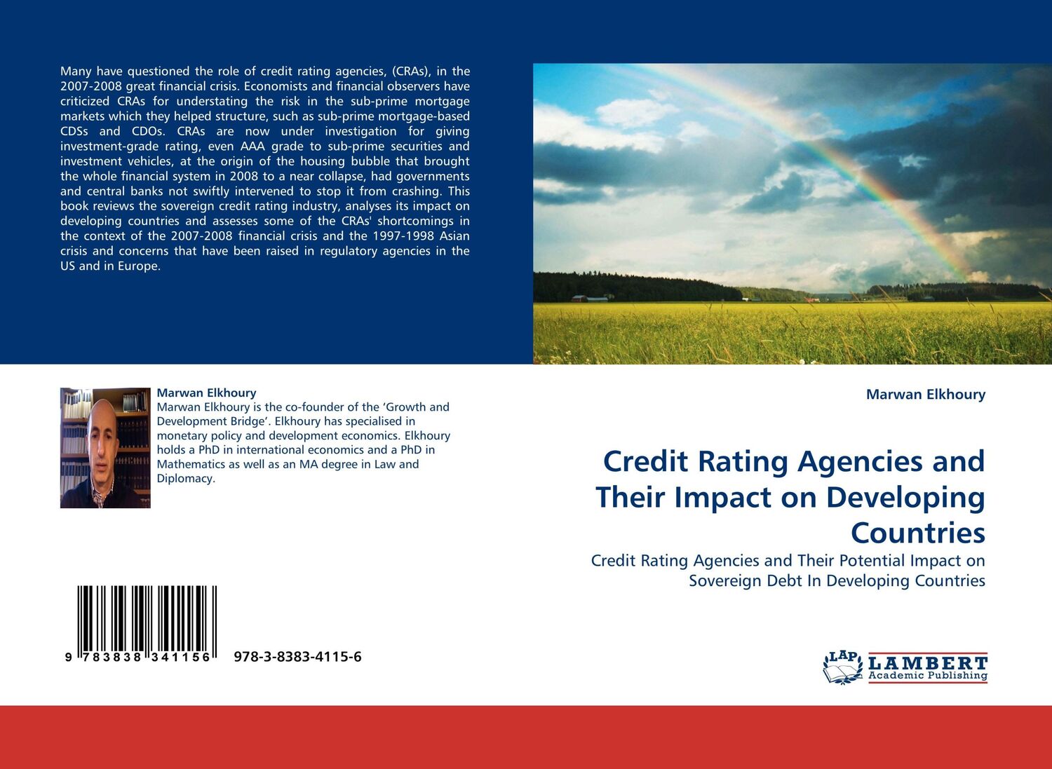 Cover: 9783838341156 | Credit Rating Agencies and Their Impact on Developing Countries | Buch