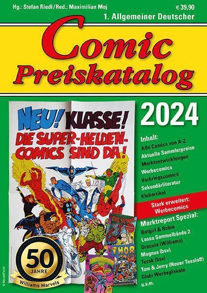 Cover: 9783947800384 | Comic Preiskatalog 2024 SC | Stefan Riedl | Taschenbuch | Deutsch