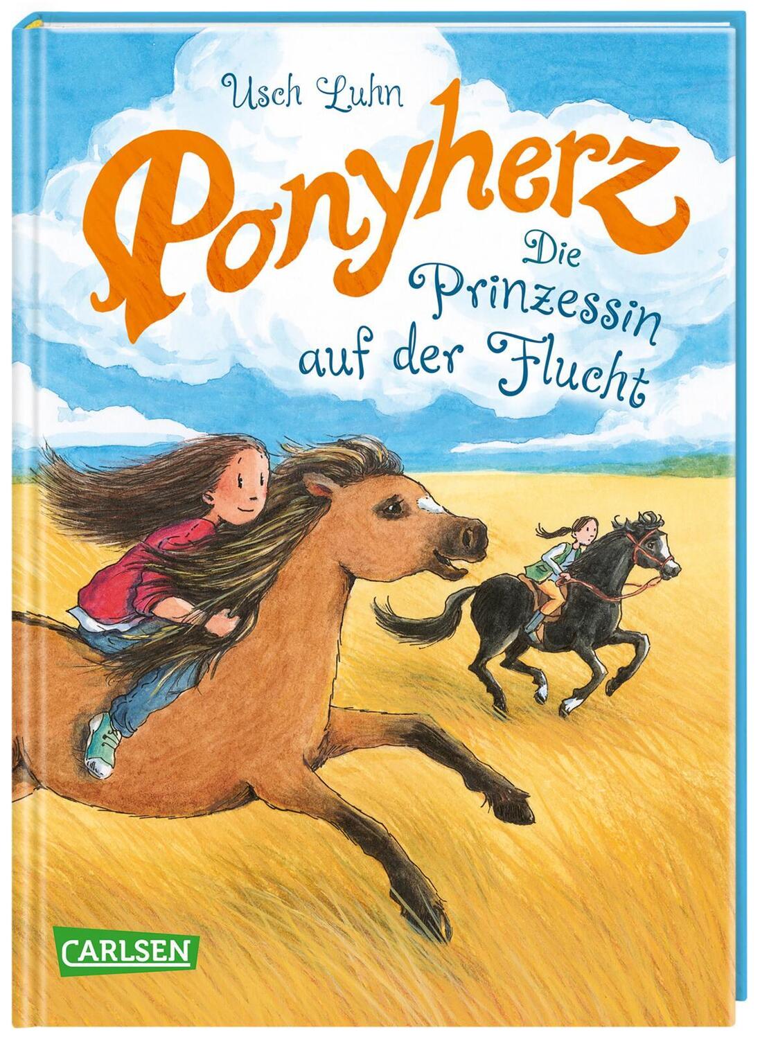 Cover: 9783551652980 | Ponyherz 18: Die Prinzessin auf der Flucht | Usch Luhn | Buch | 128 S.