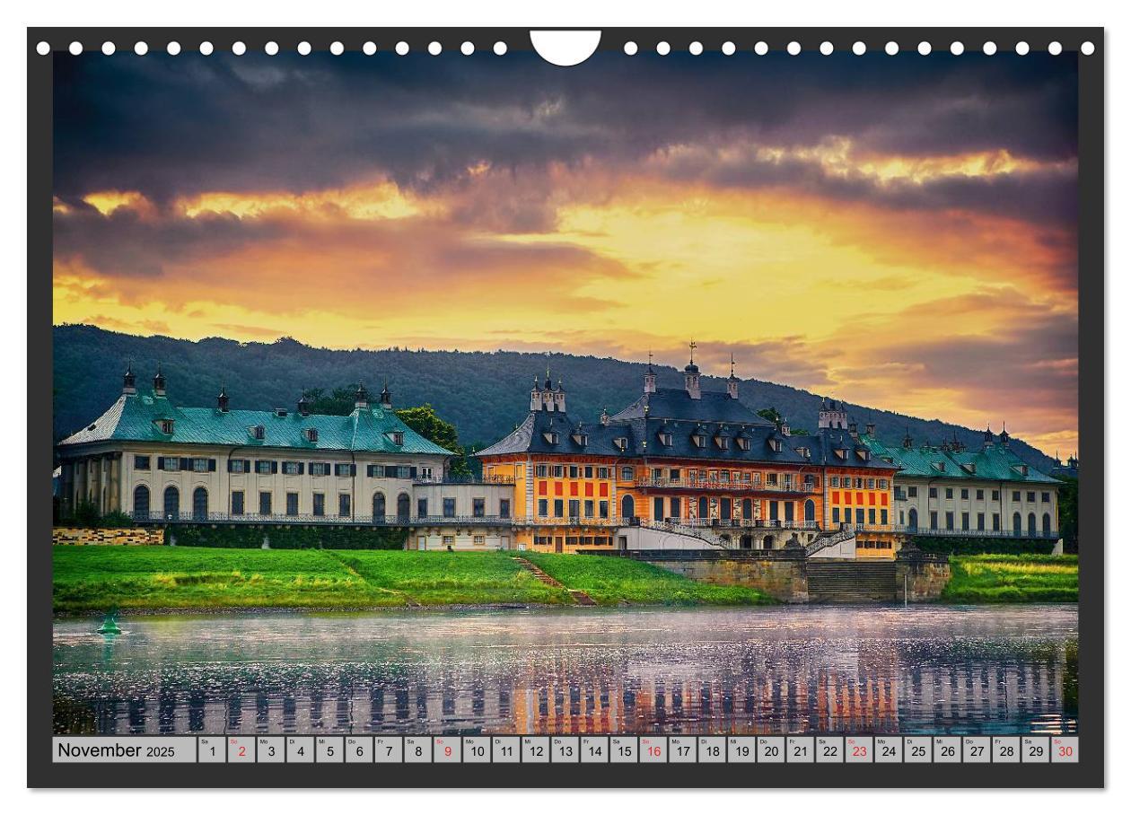 Bild: 9783435694006 | Burgen und Schlösser um Dresden (Wandkalender 2025 DIN A4 quer),...