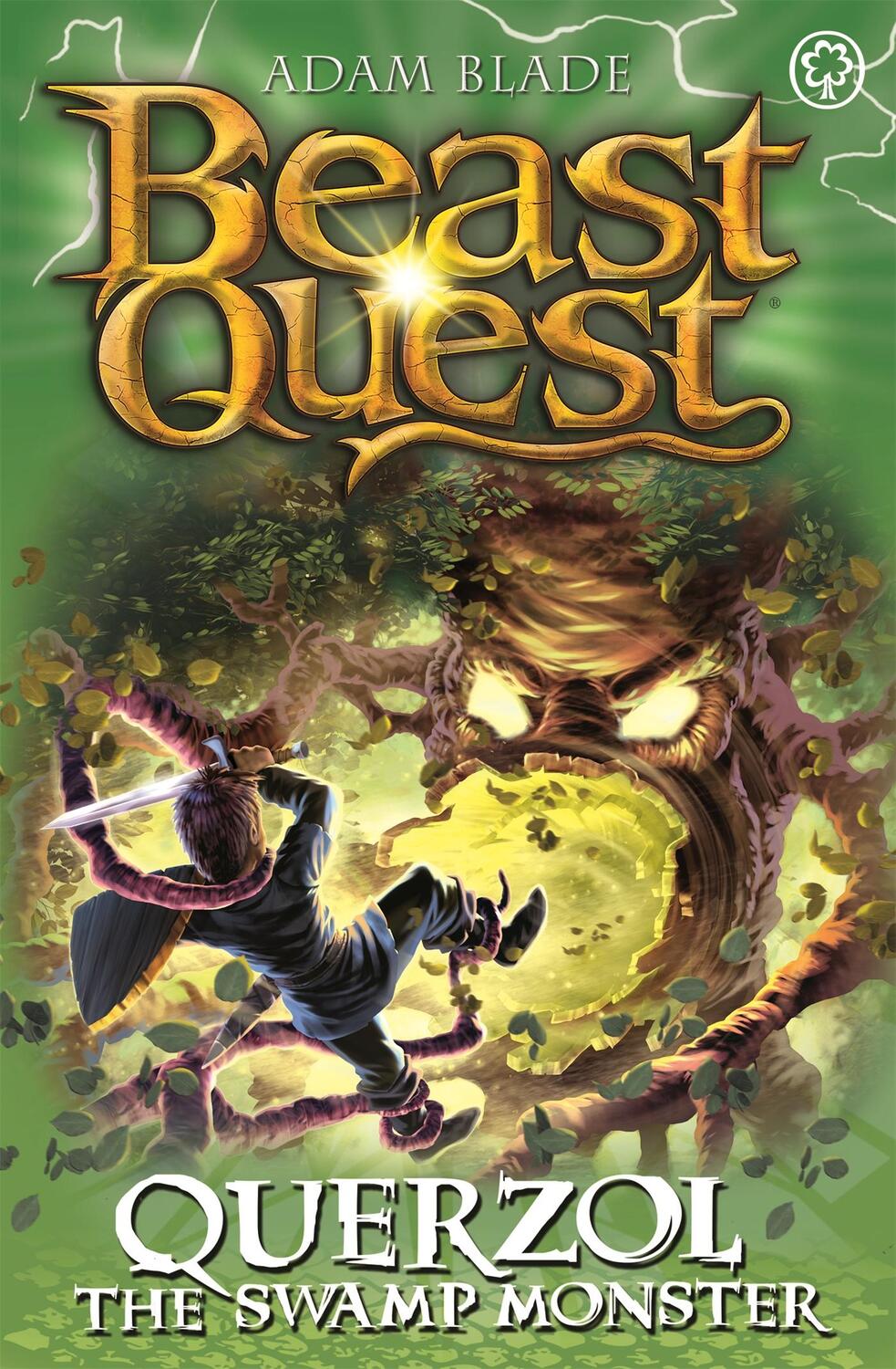 Cover: 9781408343449 | Beast Quest: Querzol the Swamp Monster | Series 23 Book 1 | Adam Blade