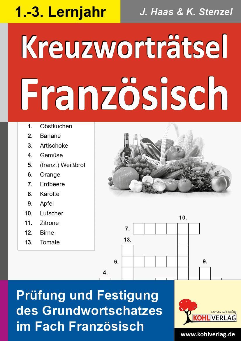 Cover: 9783956866029 | Kreuzworträtsel Französisch | J. Haas (u. a.) | Broschüre | Deutsch