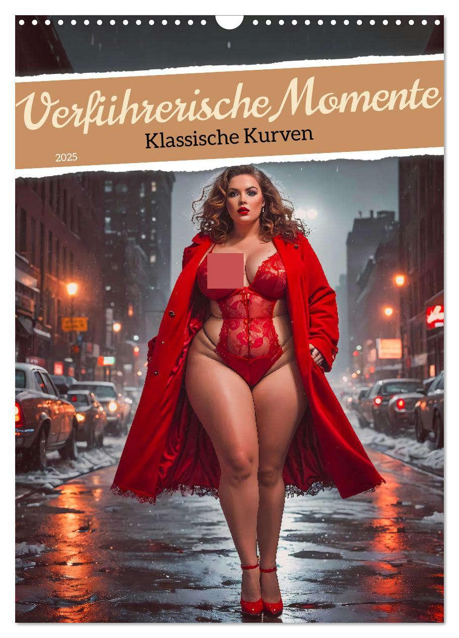 Cover: 9783457202234 | Verführerische Momente - Klassische Kurven (Wandkalender 2025 DIN...