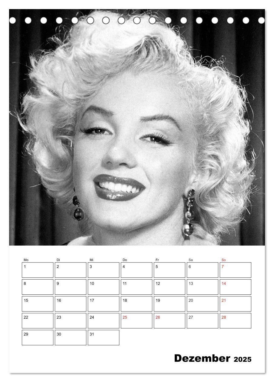 Bild: 9783457023549 | Marilyn Monroe. Weltstar und Sexsymbol (Tischkalender 2025 DIN A5...