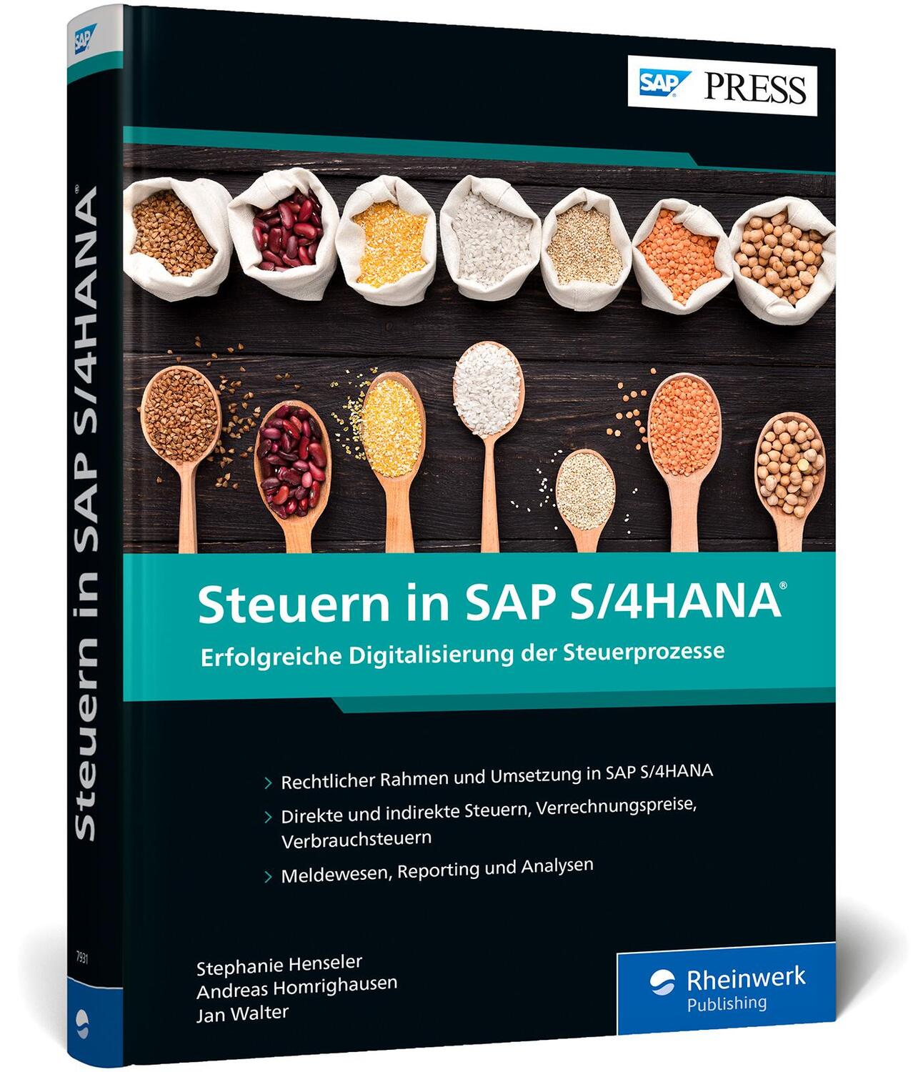 Cover: 9783836279314 | Steuern in SAP S/4HANA | Stephanie Henseler (u. a.) | Buch | SAP Press