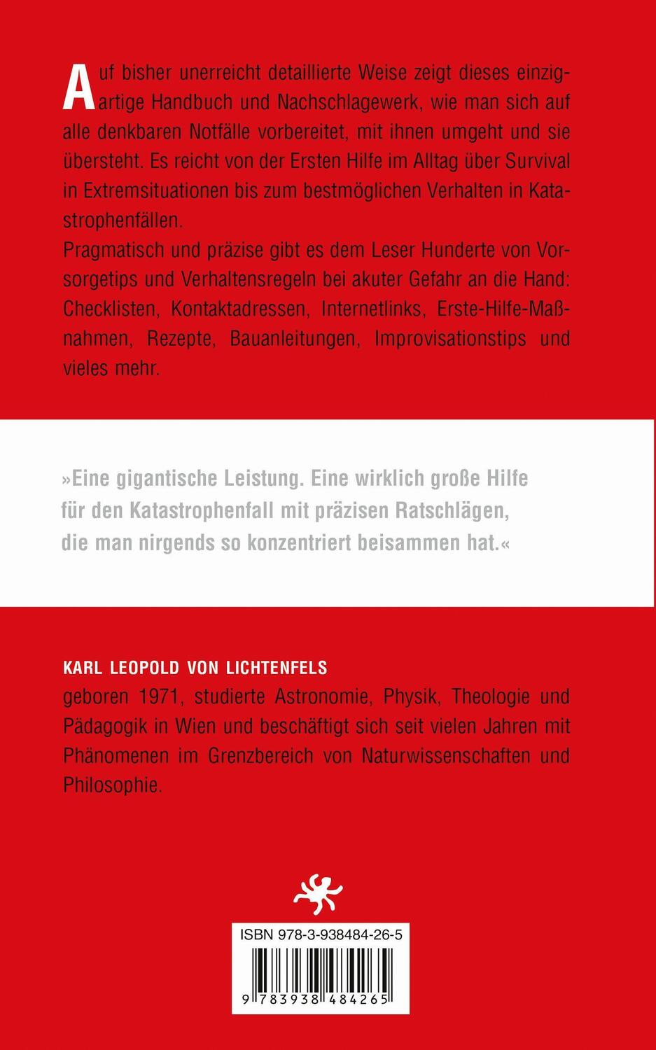 Bild: 9783938484265 | Lexikon des Überlebens | Handbuch für Krisenzeiten | Lichtenfels