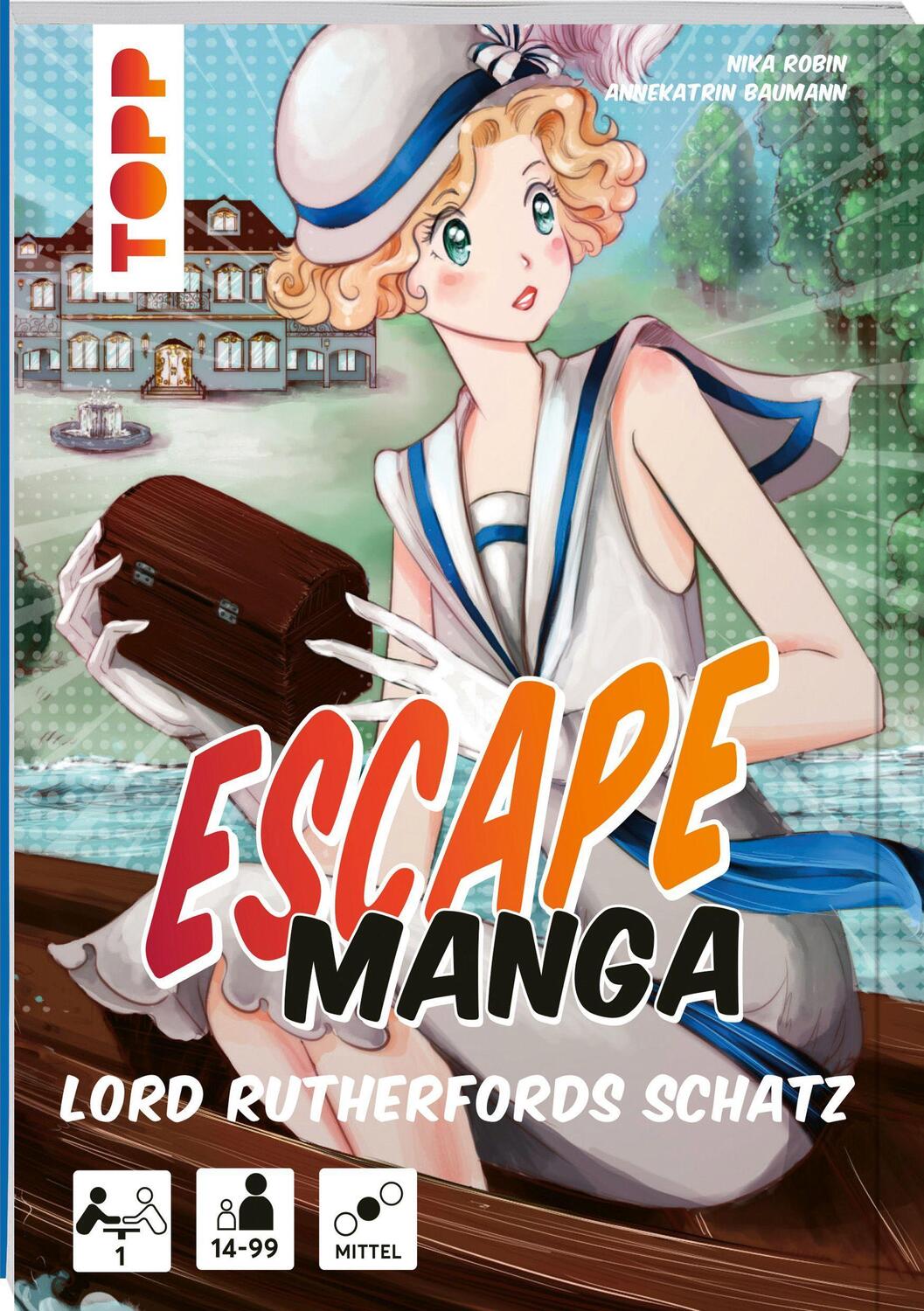 Cover: 9783772449826 | Escape Manga - Lord Rutherfords Schatz | Nika Robin | Taschenbuch