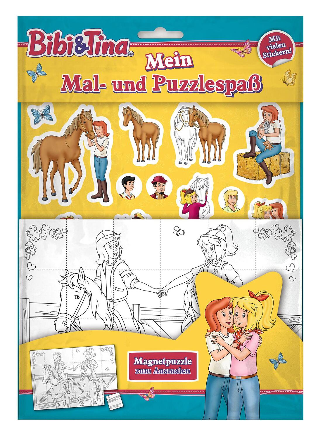 Cover: 9783833240058 | Bibi &amp; Tina: Mein Mal- und Puzzlespaß | Taschenbuch | 8 S. | Deutsch