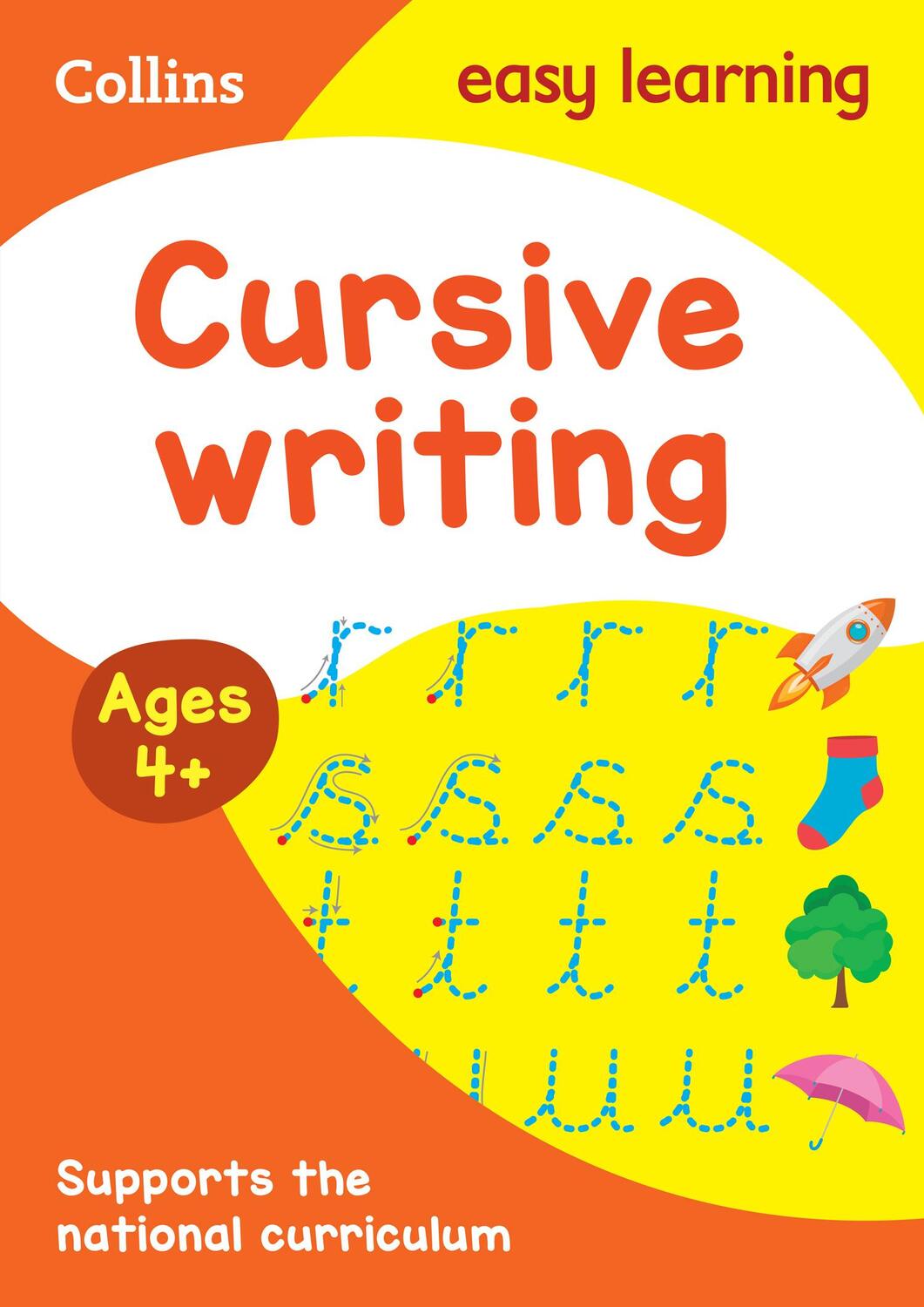 Cover: 9780008275341 | Collins Easy Learning Preschool - Cursive Writing Ages 4-5 | Learning