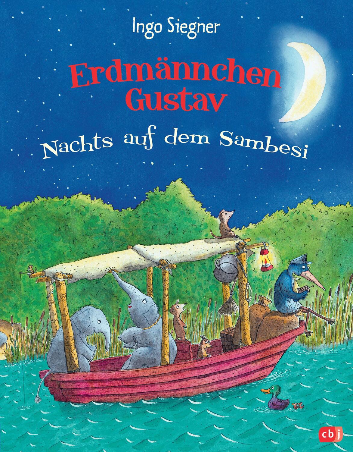 Cover: 9783570172803 | Erdmännchen Gustav - Nachts auf dem Sambesi | Ingo Siegner | Buch