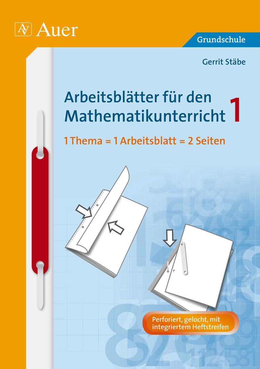 Cover: 9783403070917 | Arbeitsblätter für den Mathematikunterricht 1 | Gerrit Stäbe | Buch