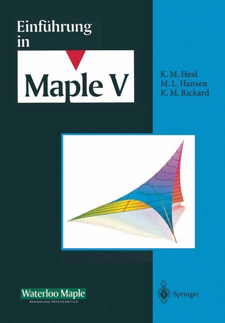 Cover: 9783540605454 | Einführung in Maple V | Waterloo Maple Incorporated | Taschenbuch | ix