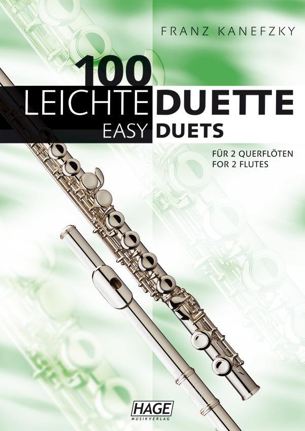 Cover: 9783866261846 | 100 leichte Duette für 2 Querflöten | Helmut Hage | Taschenbuch | 2010