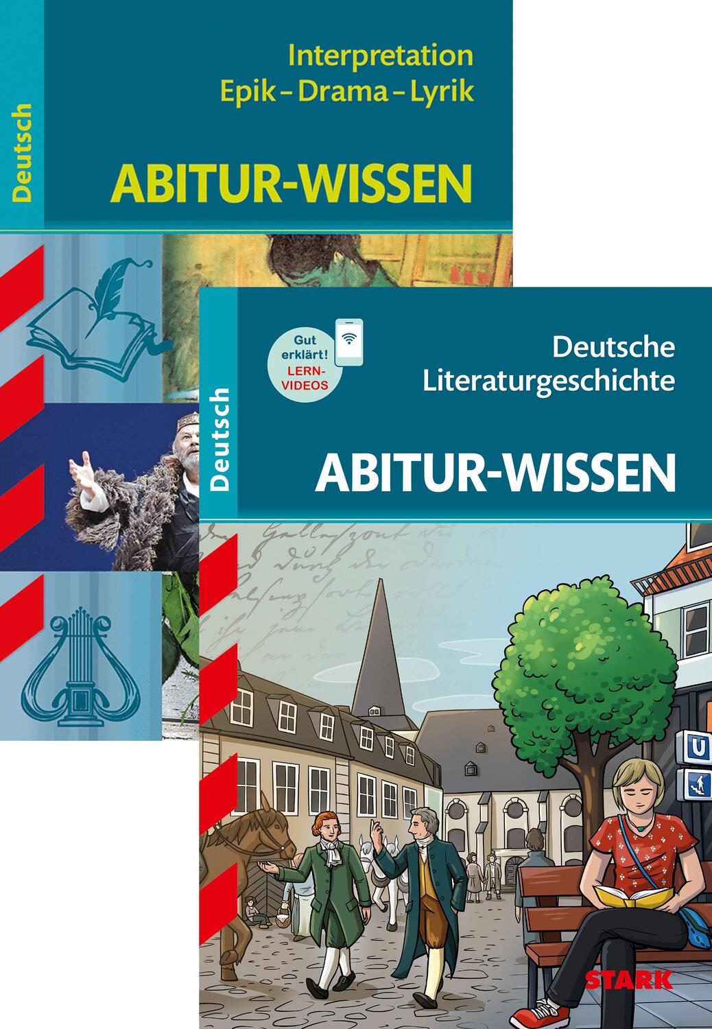 Cover: 9783849052263 | STARK Abitur-Wissen Deutsch - Literaturgeschichte +...