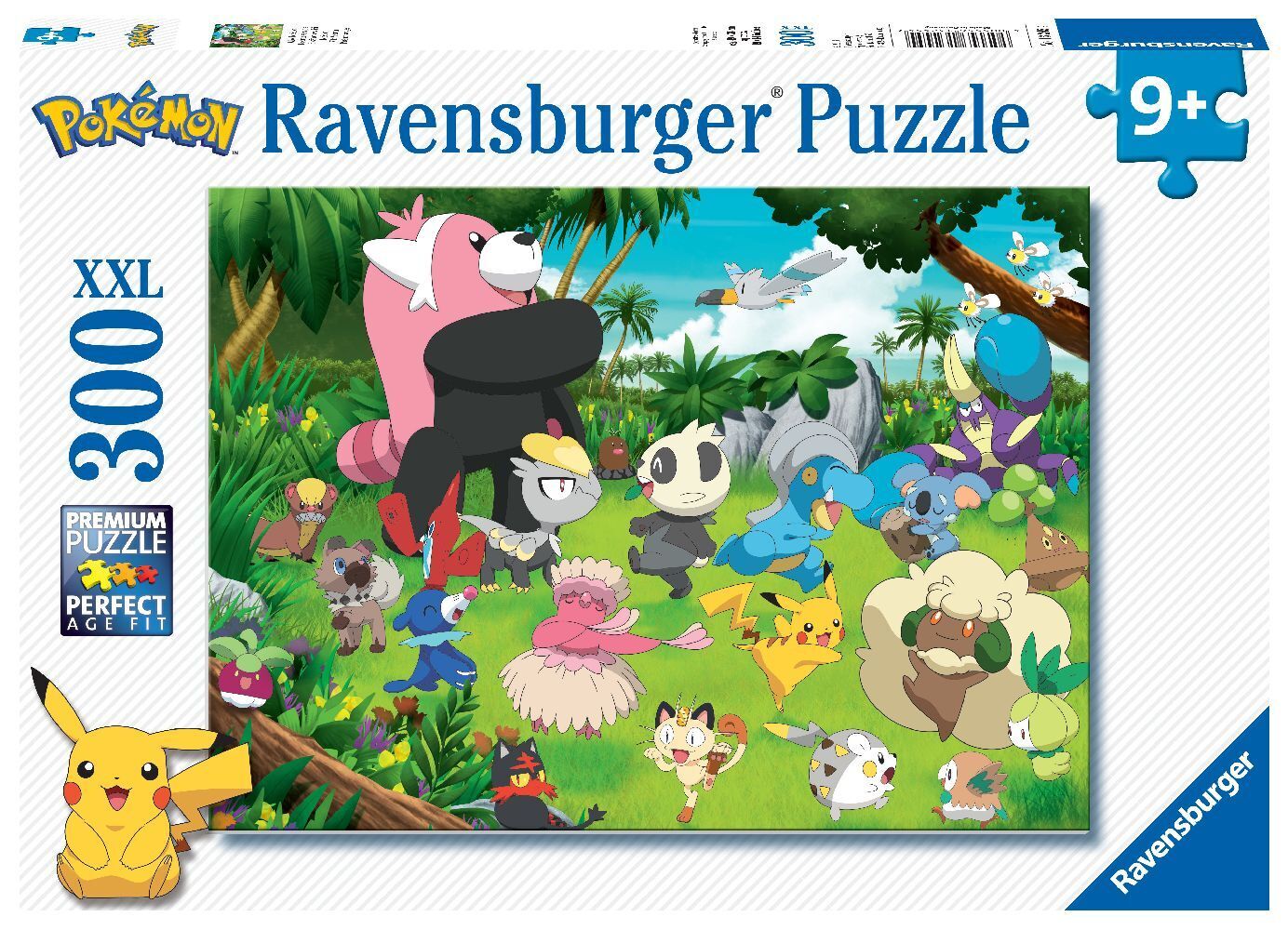 Cover: 4005556132454 | Ravensburger Kinderpuzzle 13245 - Wilde Pokémon - 300 Teile XXL...