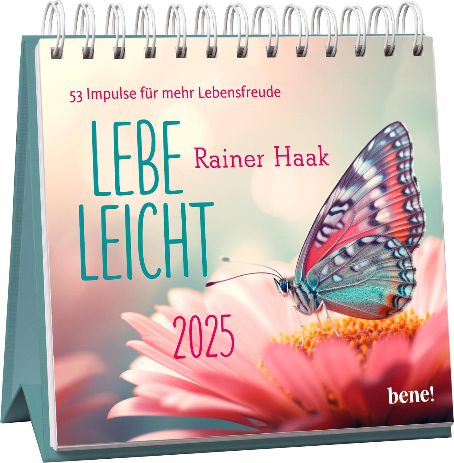 Cover: 4251693903796 | Wochenkalender 2025: Lebe leicht | Rainer Haak | Kalender | 108 S.