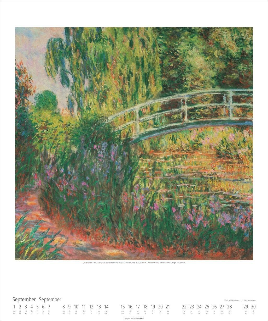 Bild: 9783839900185 | Claude Monet Im Garten Kalender 2025 - Im Garten | Claude Monet | 2025