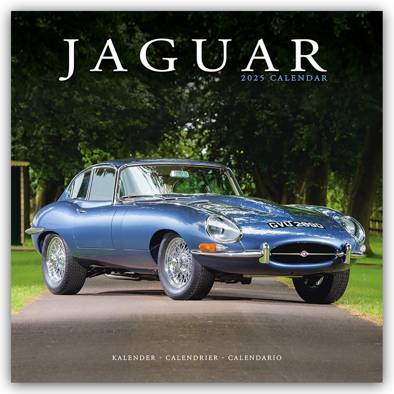 Cover: 9781804604724 | Jaguar 2025 - 16-Monatskalender | Avonside Publishing Ltd | Kalender