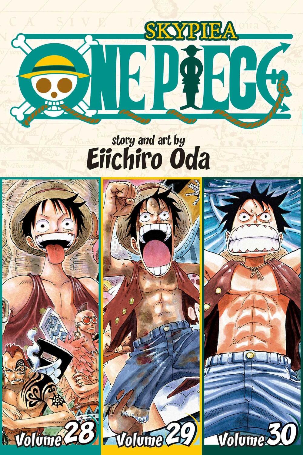 Cover: 9781421555041 | One Piece (Omnibus Edition), Vol. 10 | Includes vols. 28, 29 &amp; 30