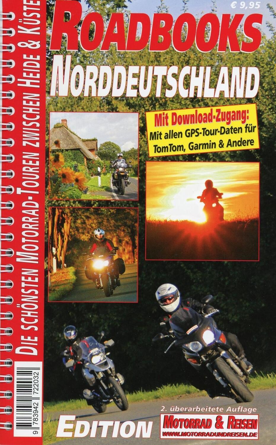 Cover: 9783942722032 | M&R Roadbooks: Norddeutschland | Taschenbuch | Ringheftung | Deutsch