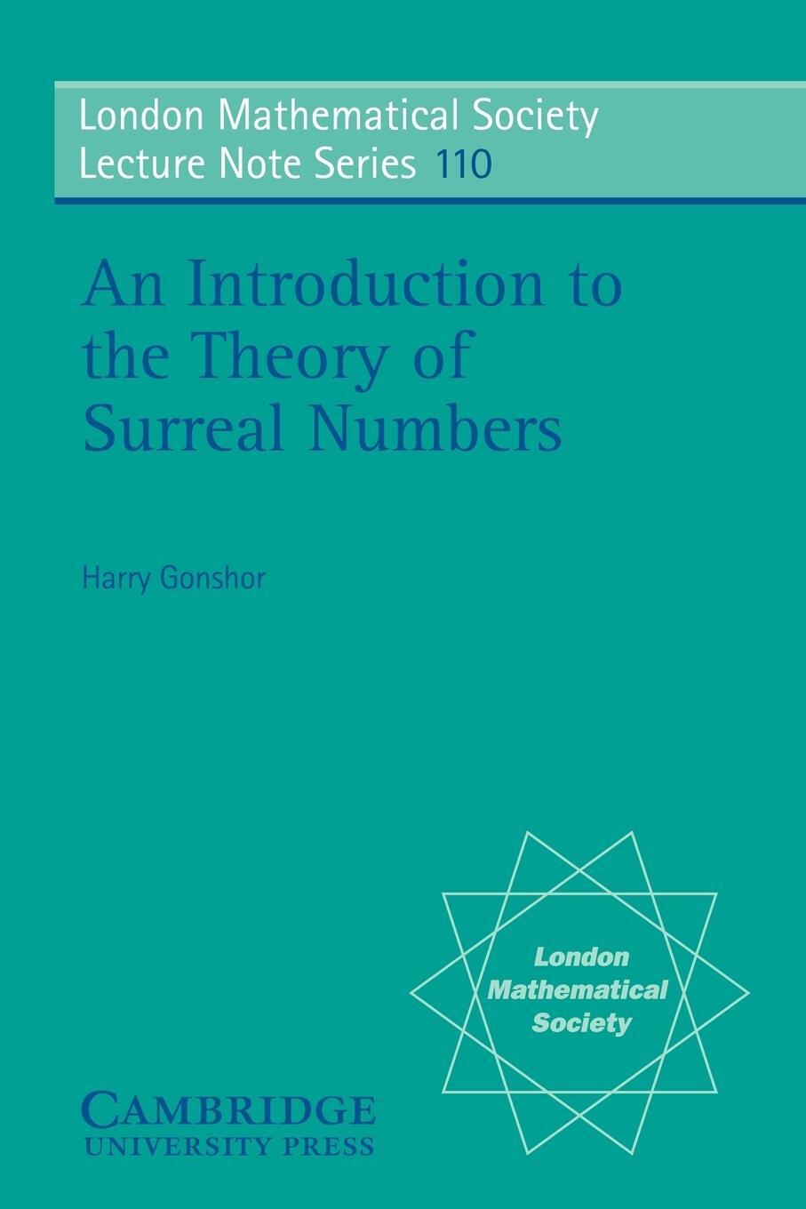 Cover: 9780521312059 | An Introduction to Surreal Numbers | H. Gonshor (u. a.) | Taschenbuch