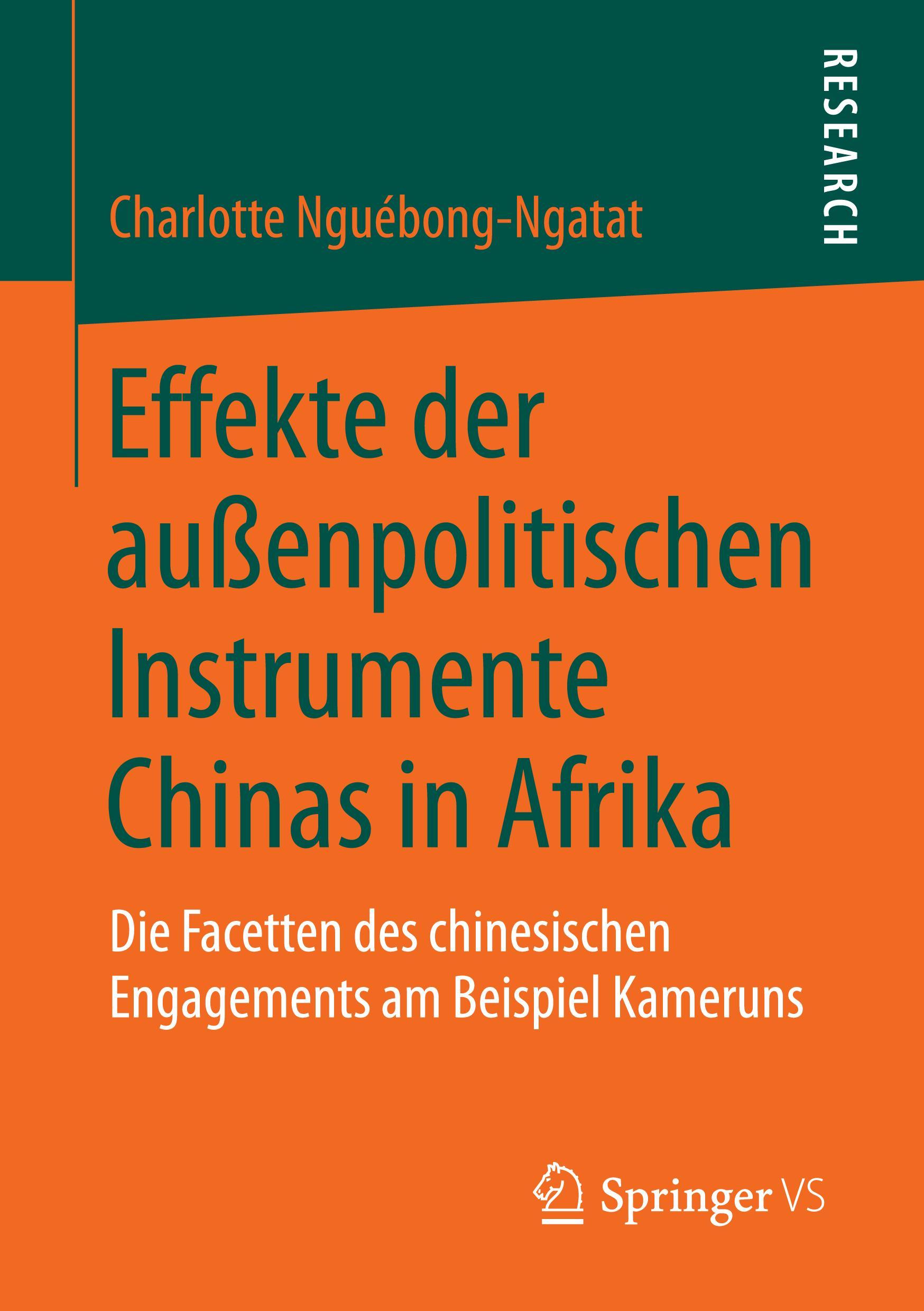 Cover: 9783658220273 | Effekte der außenpolitischen Instrumente Chinas in Afrika | Buch