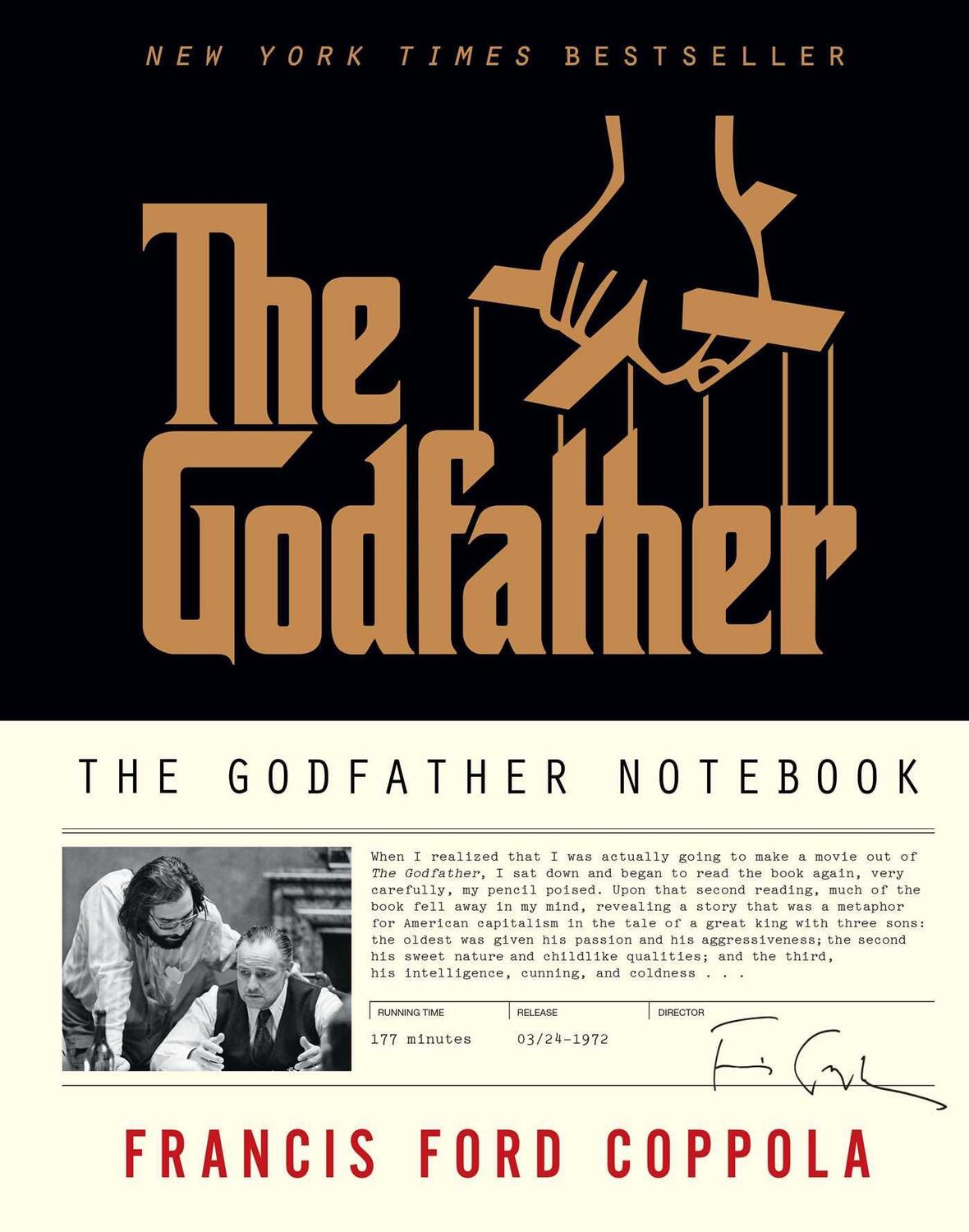 Cover: 9781682450741 | The Godfather Notebook | Francis Ford Coppola | Buch | Englisch | 2016