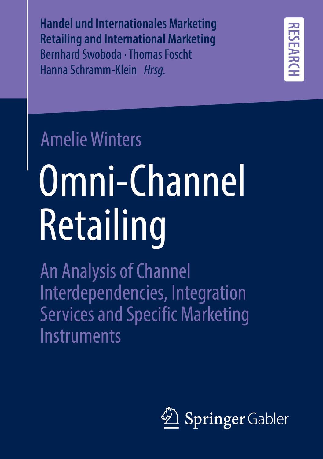 Cover: 9783658347062 | Omni-Channel Retailing | Amelie Winters | Taschenbuch | Paperback