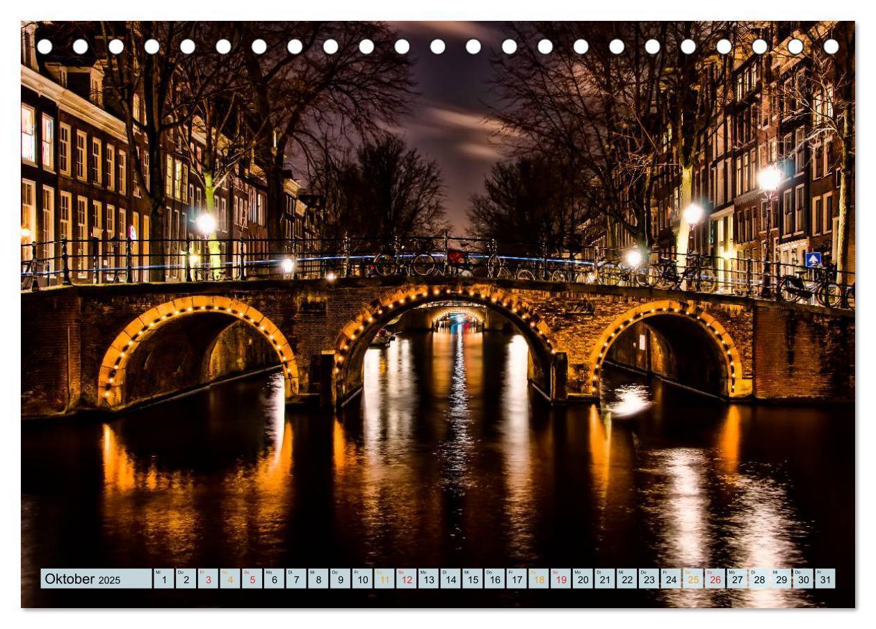 Bild: 9783435499489 | Amsterdam - Venedig des Nordens (Tischkalender 2025 DIN A5 quer),...