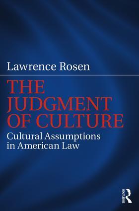 Cover: 9781138237797 | The Judgment of Culture | Cultural Assumptions in American Law | Rosen